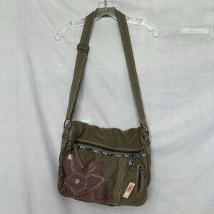 Decree Olive Messenger Bag, Brand New w/Tags